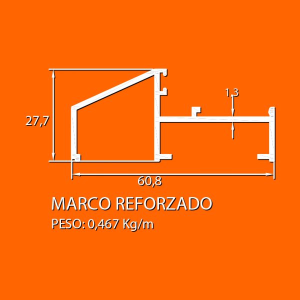 linea 35 – 7 Marco reforzado