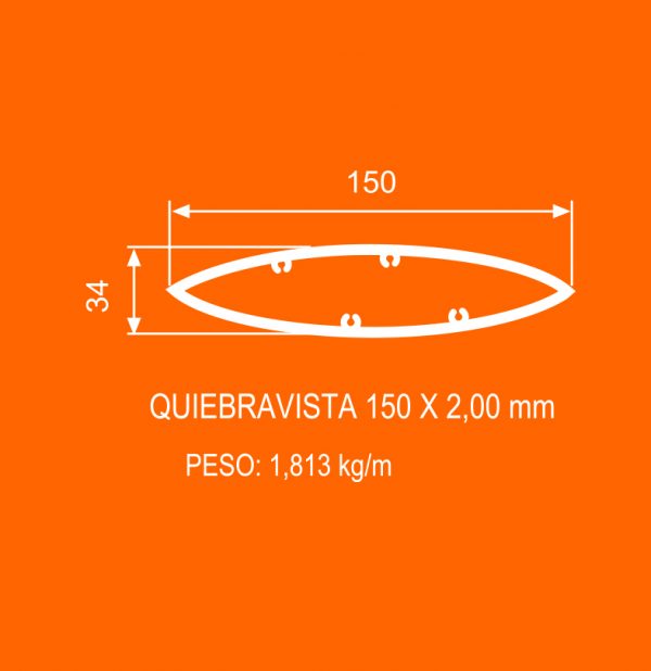 Quiebravistas 37 150×2